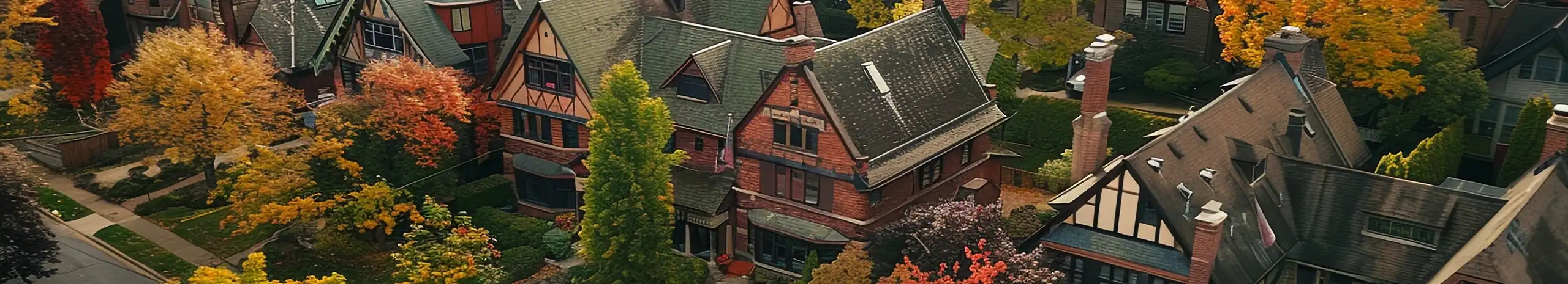 Neighborhood in Cleveland Ohio