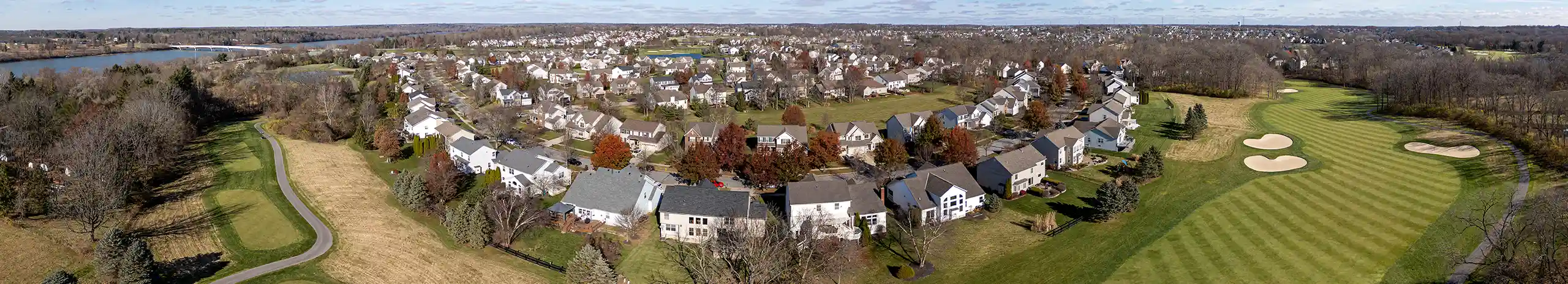 Circular neighborhood in Ohio